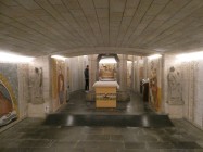 Auch das Moderne hat in dieser sehr alten Kathedrale Einzug gehalten.